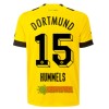 Oficiální Fotbalový Dres BVB Borussia Dortmund Hummels 15 Domácí 2022-23 pro Muži